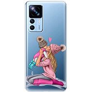 iSaprio Kissing Mom pro Blond and Girl pro Xiaomi 12T / 12T Pro - Phone Cover