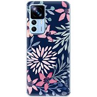 iSaprio Leaves on Blue pro Xiaomi 12T / 12T Pro - Phone Cover