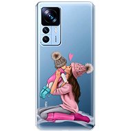 iSaprio Kissing Mom pro Brunette and Girl pro Xiaomi 12T / 12T Pro - Phone Cover