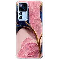 iSaprio Pink Blue Leaves pro Xiaomi 12T / 12T Pro - Phone Cover