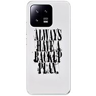 iSaprio Backup Plan pro Xiaomi 13 - Phone Cover