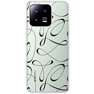 iSaprio Fancy pro black pro Xiaomi 13 - Phone Cover