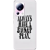 iSaprio Backup Plan pro Xiaomi 13 Lite - Phone Cover