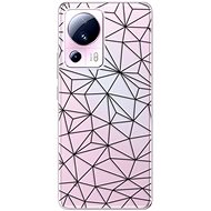iSaprio Abstract Triangles 03 pro black pro Xiaomi 13 Lite - Phone Cover