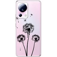 iSaprio Three Dandelions pro black pro Xiaomi 13 Lite - Phone Cover