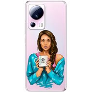 iSaprio Coffe Now pro Brunette pro Xiaomi 13 Lite - Phone Cover