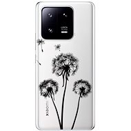 iSaprio Three Dandelions pro black pro Xiaomi 13 Pro - Phone Cover