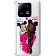 iSaprio Mama Mouse Brunette and Boy pro Xiaomi 13 Pro - Phone Cover