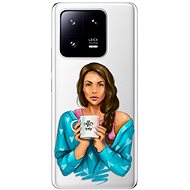iSaprio Coffe Now pro Brunette pro Xiaomi 13 Pro - Phone Cover