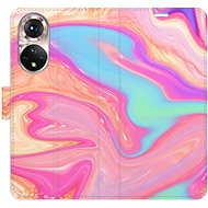 iSaprio flip pouzdro Abstract Paint 07 pro Honor 50 / Nova 9 - Phone Cover