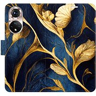 iSaprio flip pouzdro GoldBlue pro Honor 50 / Nova 9 - Phone Cover