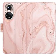 iSaprio flip pouzdro RoseGold Marble pro Honor 50 / Nova 9 - Phone Cover