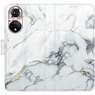 iSaprio flip pouzdro SilverMarble 15 pro Honor 50 / Nova 9 - Phone Cover