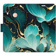 iSaprio flip pouzdro Blue Flowers 02 pro Huawei P20 Lite - Phone Cover