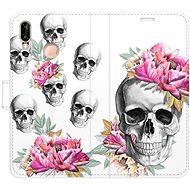 iSaprio flip pouzdro Crazy Skull pro Huawei P20 Lite - Phone Cover