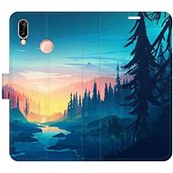 iSaprio flip pouzdro Magical Landscape pro Huawei P20 Lite - Phone Cover