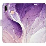iSaprio flip pouzdro Purple Paint pro Huawei P20 Lite - Phone Cover