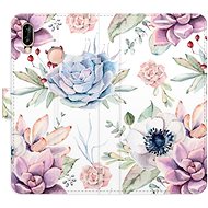 iSaprio flip pouzdro Succulents Pattern pro Huawei P20 Lite - Phone Cover