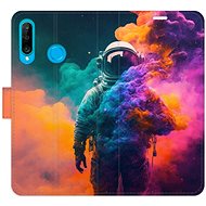 iSaprio flip pouzdro Astronaut in Colours 02 pro Huawei P30 Lite - Phone Cover