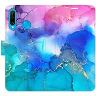 iSaprio flip pouzdro BluePink Paint pro Huawei P30 Lite - Phone Cover