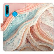 iSaprio flip pouzdro Colour Marble pro Huawei P30 Lite - Phone Cover