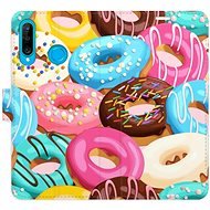 iSaprio flip pouzdro Donuts Pattern 02 pro Huawei P30 Lite - Phone Cover
