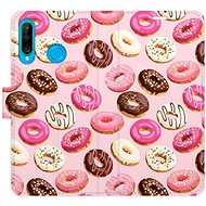 iSaprio flip pouzdro Donuts Pattern 03 pro Huawei P30 Lite - Phone Cover