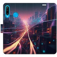 iSaprio flip pouzdro Modern City pro Huawei P30 Lite - Phone Cover