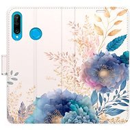 iSaprio flip pouzdro Ornamental Flowers 03 pro Huawei P30 Lite - Phone Cover