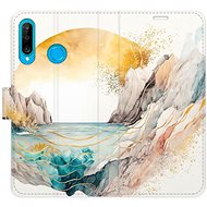 iSaprio flip pouzdro Winter in the Mountains pro Huawei P30 Lite - Phone Cover