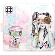 iSaprio flip pouzdro Donut Worry Girl pro Huawei P40 Lite - Phone Cover