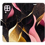 iSaprio flip pouzdro Gold Pink Marble 02 pro Huawei P40 Lite - Phone Cover