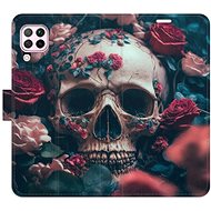 iSaprio flip pouzdro Skull in Roses 02 pro Huawei P40 Lite - Phone Cover