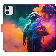 iSaprio flip pouzdro Astronaut in Colours 02 pro iPhone 11 - Phone Cover
