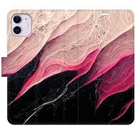 iSaprio flip pouzdro BlackPink Marble pro iPhone 11 - Phone Cover