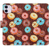 iSaprio flip pouzdro Donuts Pattern pro iPhone 11 - Phone Cover