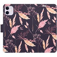 iSaprio flip pouzdro Ornamental Flowers 02 pro iPhone 11 - Phone Cover