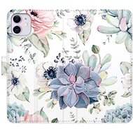 iSaprio Succulents flip case for iPhone 11 - Phone Cover