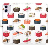 iSaprio flip case Sushi Pattern 02 for iPhone 11 - Phone Cover