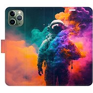 iSaprio flip case Astronaut in Colours 02 for iPhone 11 Pro - Phone Cover