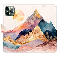 iSaprio flip pouzdro Beautiful Mountains pro iPhone 11 Pro - Phone Cover