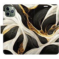 iSaprio flip pouzdro BlackGold Marble pro iPhone 11 Pro - Phone Cover