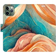 iSaprio flip pouzdro Blue and Orange pro iPhone 11 Pro - Phone Cover