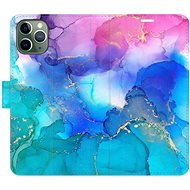 iSaprio flip pouzdro BluePink Paint pro iPhone 11 Pro - Phone Cover