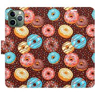 iSaprio flip pouzdro Donuts Pattern pro iPhone 11 Pro - Phone Cover