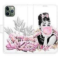 iSaprio flip pouzdro Girl with bubble pro iPhone 11 Pro - Phone Cover
