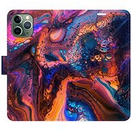 iSaprio flip pouzdro Magical Paint pro iPhone 11 Pro - Phone Cover