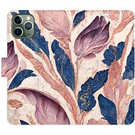 iSaprio flip pouzdro Old Leaves 02 pro iPhone 11 Pro - Phone Cover