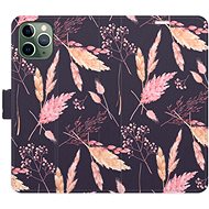 iSaprio flip pouzdro Ornamental Flowers 02 pro iPhone 11 Pro - Phone Cover