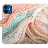 iSaprio flip pouzdro Colour Marble pro iPhone 12 mini - Phone Cover